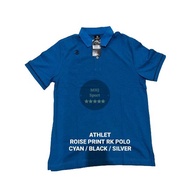 Athlete POLO ROISE PRINT Sports Collar Shirt