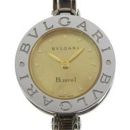 Pre-owned BVLGARI Bzero1 BZ22S women's stainless steel quartz watch with analog display and Braun sh