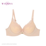 WIENNA เสื้อชั้นใน 5 Years Younger DB22312 ชุดชั้นในแบบดันทรง มีโครง (ABC34) สีเนื้อ สีดำ แดงเชอร์