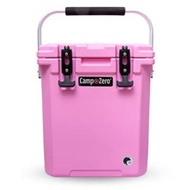 CAMP-ZERO 16L Tall Cooler/Ice Chest with 2 Molded-in Cup Holders ＆ Folding Aluminum Handle | Thick Walled, Freezer Grade Cooler with Secure L並行輸入