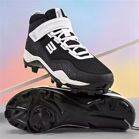 Pro Sneakers Baseball/Softball Shoes - Breathable, 3D Rubber Spikes, Anti-Slip & Durable Sole for Me