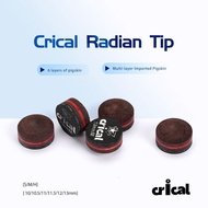 Crical Starfish God Multi-Layer Curved Leather Head Snooker Black 8 Nine-Nine Cue Head British Billi