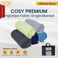 RECAFI FURNITURE Cosy Fabric Single Blanket | Sofa Blanket | Selimut Nipis | 毛毯