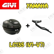 GIVI Box B270N2B 27L + Heavyduty Monorack LC135 V1 V2 V3 V4 V5 V6 V7