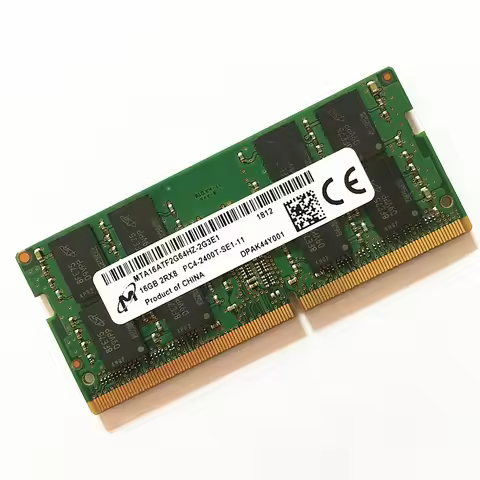 Micron DDR4 16GB 2400MHz MTA16ATF2G64HZ-2G RAMs SO-DIMM 1.2V DDR4 16GB 2RX8 PC4-2400T-SE1-11 Laptop 