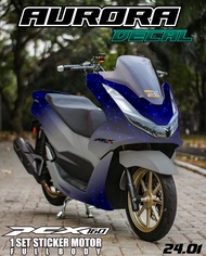COD DECAL STICKER PCX 160 FULL BODY PCX TERBARU WARNA PUTIH MERAH HITAM PCX MODIFIKASI PCX INDONESIA