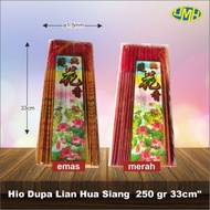 MERAH Hio lian hua Day 250g Red Gold 33 cm