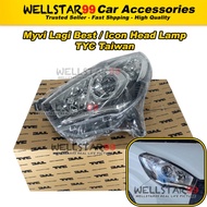 TYC Taiwan PERODUA MYVI LAGI BEST / ICON Head Lamp Lampu Depan 车头灯