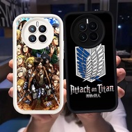 Z-43 Attack on Titan White Black Casing for Xiaomi POCO X3 C75 Redmi A3 A3X 14C Pro C61