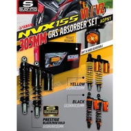 SUPRIMO NMAX155 V2 ADJUSTABLE REBOUND GAS ABSORBER 305MM AEROX155 V1 V2