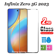 (2pcs) For Infinix Zero 5G 2023 Tempered Glass Film Infinix Zero 5G Zero X Zero X Neo Smart 6 Smart 