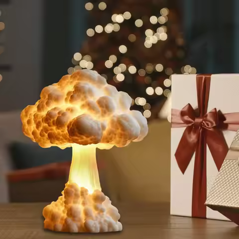 Atomic Bomb Blast Cloud Table Lamp 3d Cloud Blast Lamp