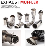 General motorcycle exhaust muffler catalytic converter for motorcycle exhaust pipe DB killer
