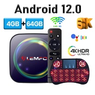 LEMFO Smart TV Box Android 12 4G 64G 6K Android TV Box 2023 For TVBOX Dual WiFi HDR10+ BT4.0 Allwinner H618 Multi Interaction TV Receivers