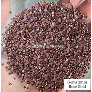 2mm Gems/Rhinestone/henna Beads