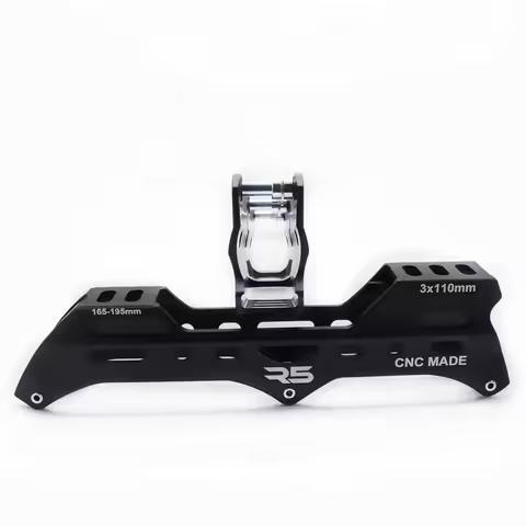 R5 Inline Speed Skates Chassis 3X100 3X110mm Unbalanced Speed Race Flexible Skates Base 3 Wheels 110