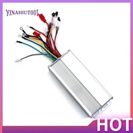 【Yinahiut001】48V 60V 64V 800W Silver Hub Motor Controller 15Mos MAX 35A for Electric Bike E-Scooter 