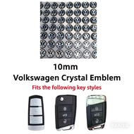 For vw remote key logo key sticker