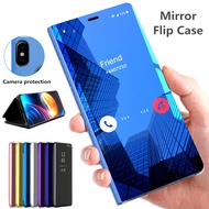 Google Pixel 3A XL Case  Pixel 4A Smart Mirror Flip Protector google  Pixel3a Casing Pixel4a Stand Auto Sleep Clear View Casing  Pixel3AXL