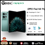 Original OPPO Find N2 7.1" Snapdragon 8 + Gen1 | OPPO Find N3 7.82" Snapdragon 8 Gen 2 Folding Flagsh 5G สมาร์ทโฟน 120HZ  NFC Google play