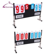 [deevoka] Table Score, Standing, Sports Scoreboard, Score Counter, Flip Scoreboard, Scoreboard for G