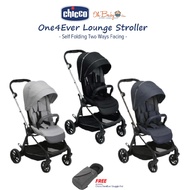 Chicco One4Ever Lounge Self Folding Two Ways Facing Stroller [Free Snuggle Pod]