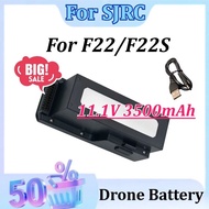 11.1V 3500mAh RC for SJRC F22 Drone Battery for F22/F22S 4K PRO 5G Wifi GPS RC Drone Accessaries Spa
