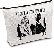 MAOFAED Movie Inspired Gift, Movie Lover Gift, Vintage 80s Movie Makeup Bag for Women, Wife, Girlfri