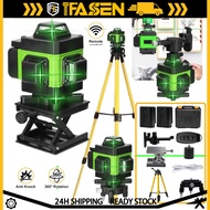 12Lines/16Lines Adjustable Laser Level 360° Rotary Cross Auto Measuring Self Leveling Tool Set Remot