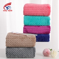 Pure cotton color solid towel bath microfiber for adult bath towel tuwalya makapal cotton bath towel