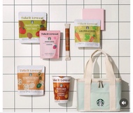 韓國Starbucks保溫袋連零食set