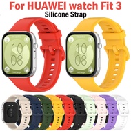 Strap For HUAWEI watch Fit 3 Watch Bracelet Replacement Sport Watchband For HUAWEI watch Fit 3 Band Accessories