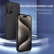 For Samsung Galaxy A52s A52 A53 A54 A55 A56 5G 4G Shockproof Fast Charge Magnetic Hard Case Shell Bl