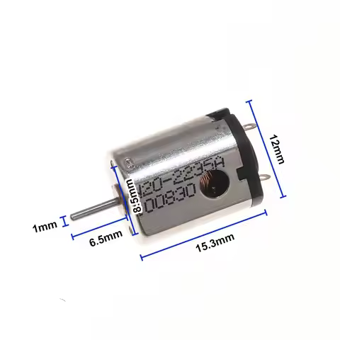 N20 Motor with Heat Dissipation Holes Ndfeb High-strength Magnetic Force DC3V 0.5A RPM Ultra-high Sp