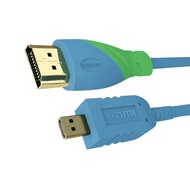 KIMTABO 10ft 4K Micro HDMI to HDMI Cable - 2.0 Soft Cord, 4K @ 60Hz, 2K @ 165Hz, 18Gbps - Compatible