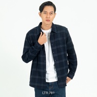 KEMEJA LTR711 Men's Long Sleeve Flannel Shirt Andrea Flannel Shirt