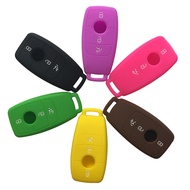 Silica Gel Case Car Key Cover For Benz Mercedes A200 220 LC260 E300 GLC S450 AMG 43 E53 65 L CLS350