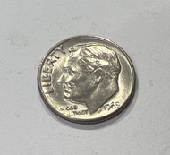 USA US 1965 | Roosevelt Dime 10 Cents Coin (Circulated)