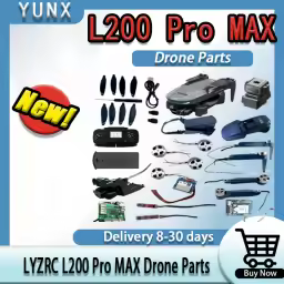 LYZRC L200 Pro MAX RC Quadcopter Spare Parts Kit with Drone Body Arm Propeller GPS WiFi Board Main B
