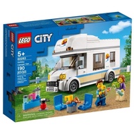 LEGO City Series Camping RV 60283 Childrens Assembly Block Official Toy for 5 Years+New Year Gifts f