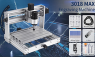 เครื่องเจียร CNC Engraving รุ่น 3018Pro Max พร้อมสปินเดิ้ลขนาด 200W และการควบคุม GRBL เพื่อการสกัดไม