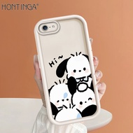 Hontinga เคส Pochacco น่ารักสำหรับ Iphone 5 5S SE 2016 6 6 6S 7 8 Plus SE 2020 2022 X XR XS Max เคสน