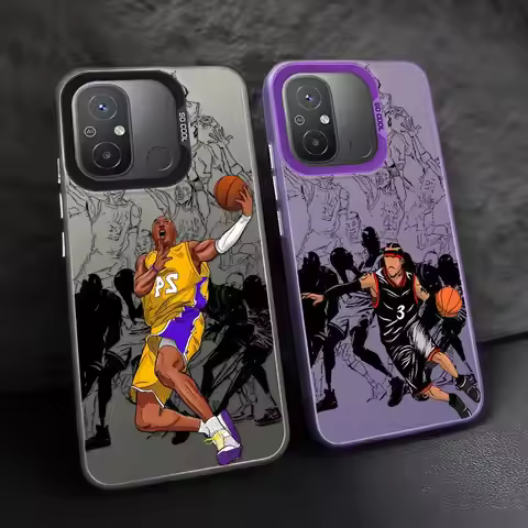 Basketball Star Cool Phone Case for Xiaomi Redmi A3x 13C 13 12C A1 A3 A2 Plus A4 12 14C Soft Cover