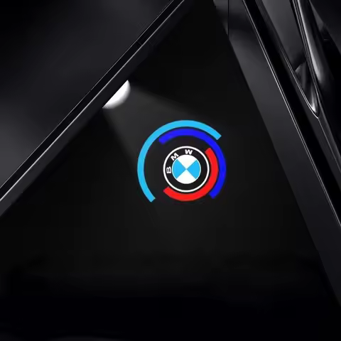2PC Led Car Door Welcome Light Logo Shadow Projector Laser Lamp For BMW E46 E90 E60 F30 F10 E39 E36