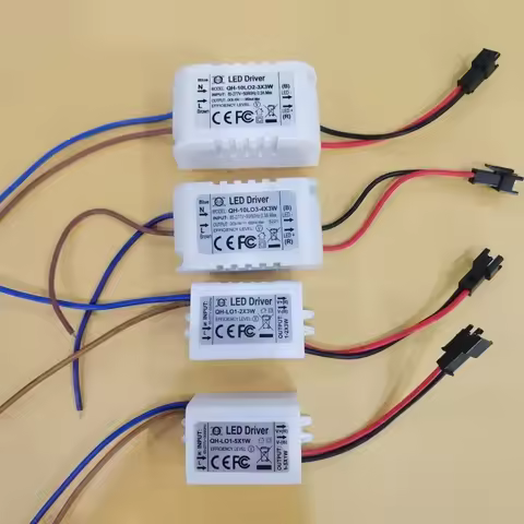 1-2x3w 2-4x3w 6-10x3w 10-18x3w 18-30x3w AC85-265V 600mA 650mA LED Driver Convertor Transformer For C