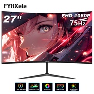 FYHXele 24 Inch/27inch/32inch Curved computer monitor 75Hz/165Hz 1080P/2K LCD Display Screen game mo