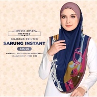 Jimmy Scarves Inspired - Instant Sarung Diamond Printed - 5JS, 6JS,7JS,8JS,9JS,10JS
