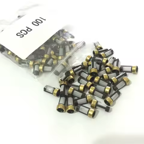 100pcs universal fuel injector micro filter 12*6*3mm basket filter fuel injector filter for bosch fu