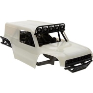 MEUS RACING MB24 SCX24 Body 5.2in 132MM Body Shell ABS+Nylon Carbon Fiber Chassis for 1/24 Axial SCX