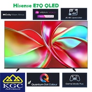 (Free Shipping) Hisense 4K QLED E7Q Series Smart TV/ Dobly Vision 55E7Q / 65E7Q / 75E7Q